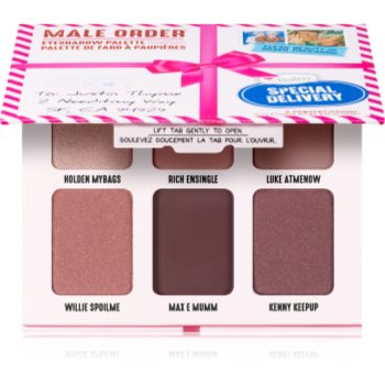 theBalm Male Order® Special Delivery paletă cu farduri de ochi - imagine 2